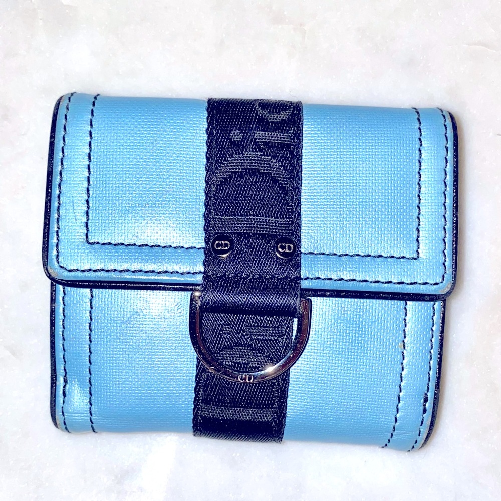 CHRISTIAN DIOR
HARDCORE WALLET
VINTAGE JOHN GALLIANO
COATED CANVAS BLUE